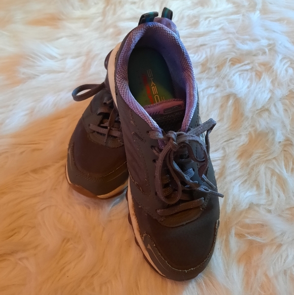 Memory Foam Skechers Purple & Gray - Picture 5 of 8